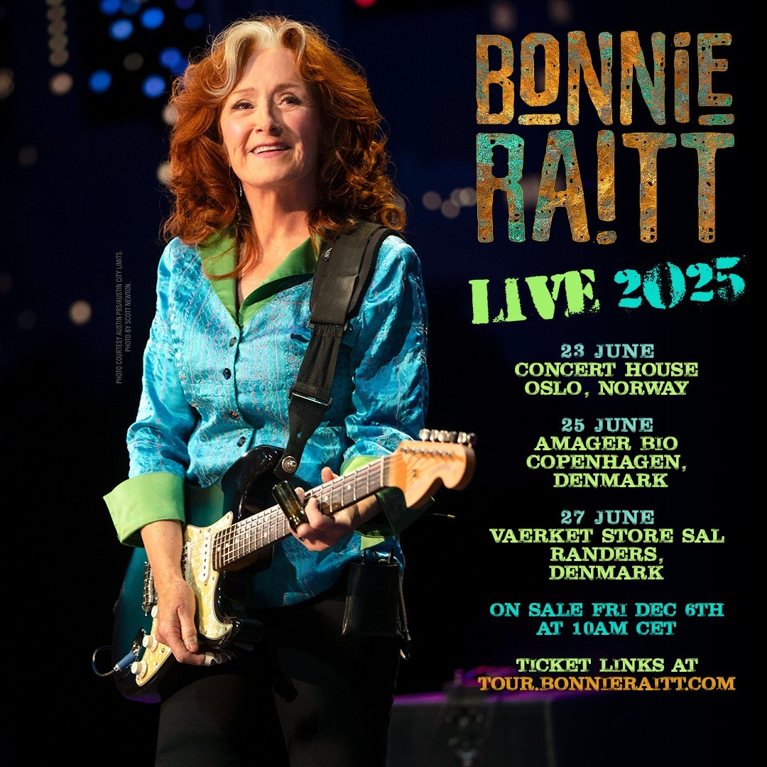 Bonnie Raitt Live 2025 Poster