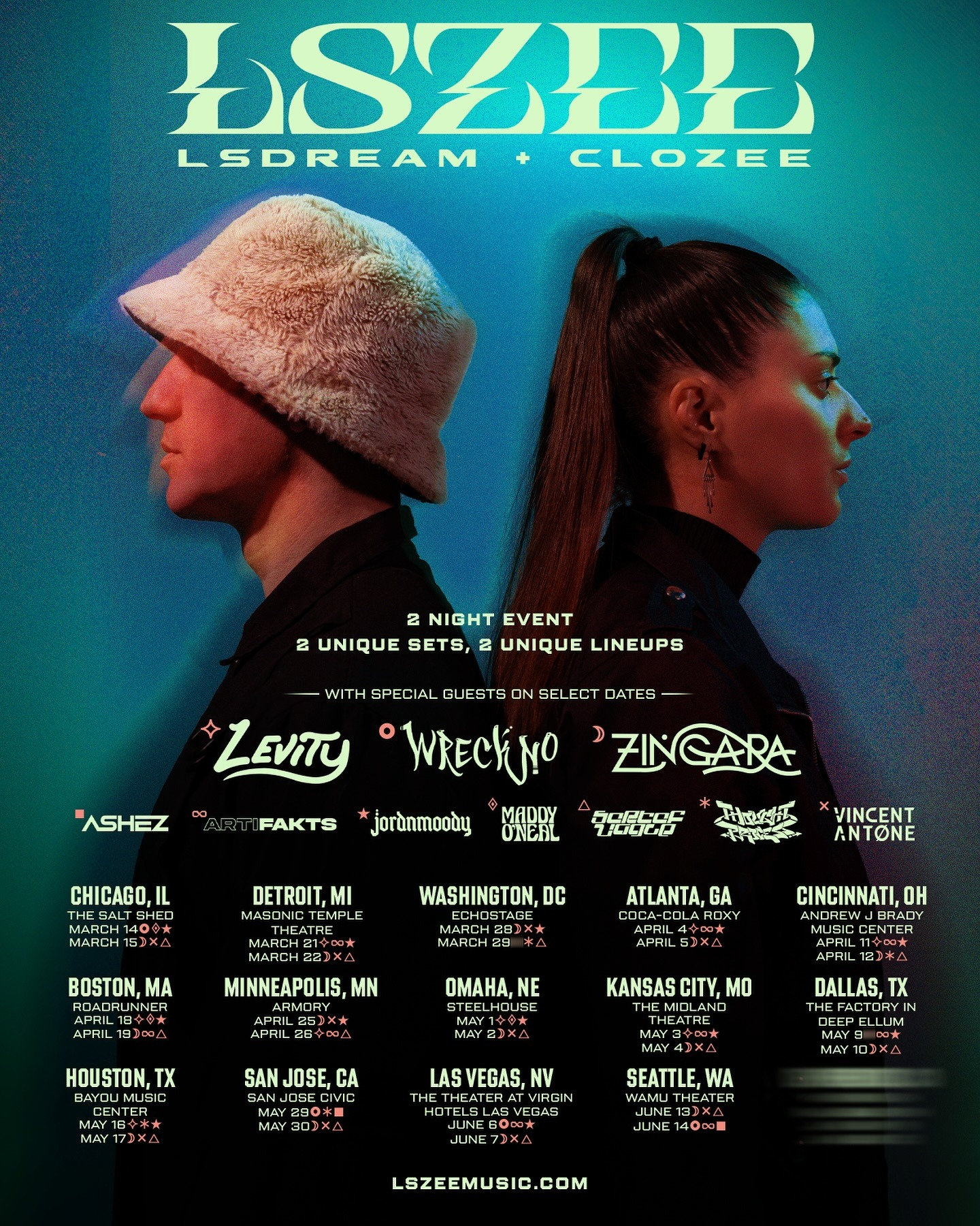 LSZEE Tour Poster 2025