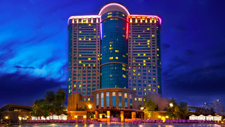The Fox Tower Pool at Foxwoods Resort Casino