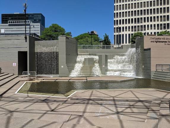 Martin Luther King Jr Memorial Park at Manhattan Square